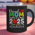 Graduation Proud Mom Of 2025 Kindergarten Graduate Graphic Print Coffee Mug