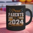 Graduation Proud Parents Of a 2024 Graduate For Mom And Dad Graphic Print Coffee Mug