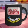 Graduation Shirt High School And College Sleepy Graduates Graphic Print Coffee Mug