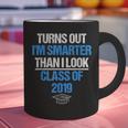 Graduation Turns Out Im Smarter Than I Look Graphic Print Coffee Mug