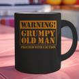 Grumpy Old Man Tee Shirt For Grandfathers Dads Father's Day Graphic Print Coffee Mug