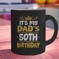 Happy It's My Dad's 50th Birthday 1975 50 Years Old Graphic Print Coffee Mug
