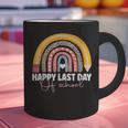 HAPPY LAST OF DAY SCHOOL Rainbow Teacher Student Graduation Graphic Print Coffee Mug
