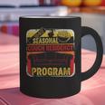 Hibernation Mode Fall And Winter Meme Introvert Vibes Humor Graphic Print Coffee Mug