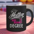 Hotter By One Degree Graduation Graphic Print Coffee Mug
