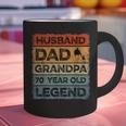 Husband Dad Grandpa 70 Year Old Legend 70th Birthday Vintage Graphic Print Coffee Mug Husband Dad Grandpa 70 Year Old Legend 70th Birthday Vintage Graphic Print Coffee Mug