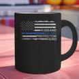 Husband Daddy Protector Hero Police Officer Father Dad Graphic Print Coffee Mug