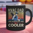 HVAC Dad Like A Regular Dad HVAC Technician AC Repairman Graphic Print Coffee Mug