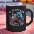 I'm A Beast Alpha Man Alpha Wolves Jokes Dad Papa Alpha Wolf Graphic Print Coffee Mug