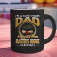 I'm A Super Proud Dad Of A 2025 Master's Degree Graduate Graphic Print Coffee Mug
