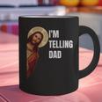 I'm Telling Dad Religious Christian Jesus Meme Graphic Print Coffee Mug