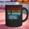Introvert Aircraft Spotting Lovers Men & Women Graphic Print Coffee Mug