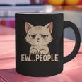 Introvert Anime Cat Ew People Graphic Print Coffee Mug Introvert Anime Cat Ew People Graphic Print Coffee Mug