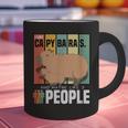 Introvert Capybara Rodent Animal Lover Antisocial Retro Graphic Print Coffee Mug Introvert Capybara Rodent Animal Lover Antisocial Retro Graphic Print Coffee Mug