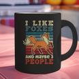 Introvert Fox Animal Lover Saying Loner Antisocial Graphic Print Coffee Mug
