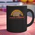 Introvert Me Happy Retro Sunset Capybara Tee Graphic Print Coffee Mug Introvert Me Happy Retro Sunset Capybara Tee Graphic Print Coffee Mug