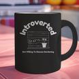 Introverted But Willing To Discuss Gardening Introverts Graphic Print Coffee Mug Introverted But Willing To Discuss Gardening Introverts Graphic Print Coffee Mug