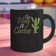 Introverts Sassy Saying Sassy Quote No Hugs Go Hug Cactus Graphic Print Coffee Mug