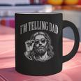 Jesus Im Telling Dad Christian Humor Men Women Kids Graphic Print Coffee Mug