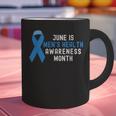 June Is Men’s Health Awareness Month Ribbon For Dad Grandpa Graphic Print Coffee Mug