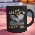 I Just Graduated I Know Everything Graduation Graphic Print Coffee Mug