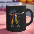 Kids HBCU Boys Grad Dabbing Graduation Graphic Print Coffee Mug