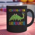 Kids Kindergarten Graduate Dinosaur Kindergarten Graduation Graphic Print Coffee Mug