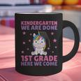 Kids Kindergarten Graduate Unicorn Graduation Graphic Print Coffee Mug