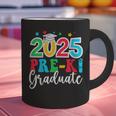 Kids Pre-K Graduate 2025 Preschool Graduation Class Of 2025 Kids Graphic Print Coffee Mug
