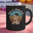 Kids Pre-K Graduate Sloth Cap And Gown Cute Preschool Graduation Graphic Print Coffee Mug