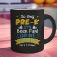 Kids So Long Pre-K Graduation 2025 School Kindergarten Here Come Graphic Print Coffee Mug