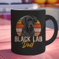 Lab Dad Retro Black Labrador Owner Graphic Print Coffee Mug Lab Dad Retro Black Labrador Owner Graphic Print Coffee Mug