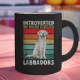 Labrador Retriever Introvert White Lab Graphic Print Coffee Mug Labrador Retriever Introvert White Lab Graphic Print Coffee Mug