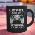 Last Days Of School Graduation Kindergarten Gamer Boys Kids Graphic Print Coffee Mug