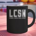LCSW Licensed Clinical Social Worker Graduation Graphic Print Coffee Mug