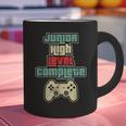 Level Complete Jr High School Graduation Grad SloganShirt Graphic Print Coffee Mug