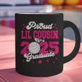 Lil Cousin Of a 2025 Graduate Prom Graduation 25 VolleyBall Graphic Print Coffee Mug