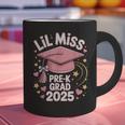 Little Miss Pre-K Grad 2025 Preschool Graduation Girls Kids Graphic Print Coffee Mug