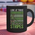 Look At Those Stripes Lawn Mowing Dad Lawn Mower Small Graphic Print Coffee Mug