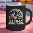 I Love Being Alpha Moonlit Wolf Meme Alpha Introvert Graphic Print Coffee Mug I Love Being Alpha Moonlit Wolf Meme Alpha Introvert Graphic Print Coffee Mug