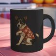 I Love Dad Tattoo Rat Terrier Dad Graphic Print Coffee Mug