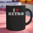 I Love Retro Vintage 80s 90s Nostalgia Graphic Print Coffee Mug