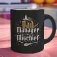 Magical Dad Manager Of Mischief Birthday Boys Girls Graphic Print Coffee Mug