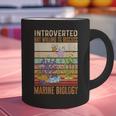 Marine Biology Ocean Introvert Marine Biologist Graphic Print Coffee Mug