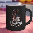 Mastered It Black Girl Masters Degree Graduation Black Queen Graphic Print Coffee Mug