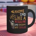 Men Anime Father's Day Anime Dad Except Way Cooler Graphic Print Coffee Mug
