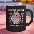 Middle School Level Complete Gaming Graduation Anime Girl Graphic Print Coffee Mug
