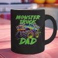 Monster Truck Dad Family Matching Birthday Party Fathers Day Graphic Print Coffee Mug
