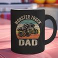 Monster Truck Dad Shirt Retro Vintage Monster Truck Shirt Graphic Print Coffee Mug