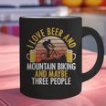 Mountain Biking Beer Drinking Introvert Sayings For Cyclist Graphic Print Coffee Mug Mountain Biking Beer Drinking Introvert Sayings For Cyclist Graphic Print Coffee Mug